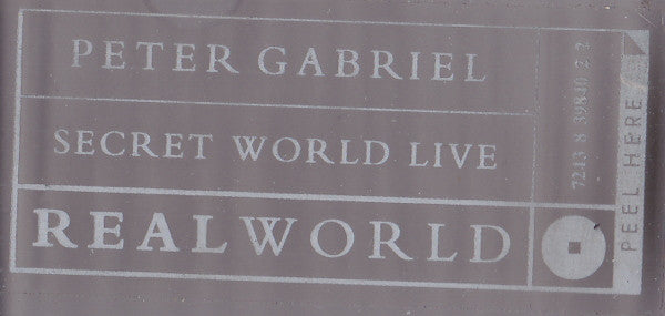 Peter Gabriel - Secret World Live (CD) (2)