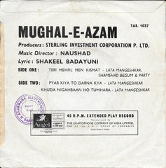 Naushad - Mughal-E-Azam (45-RPM)