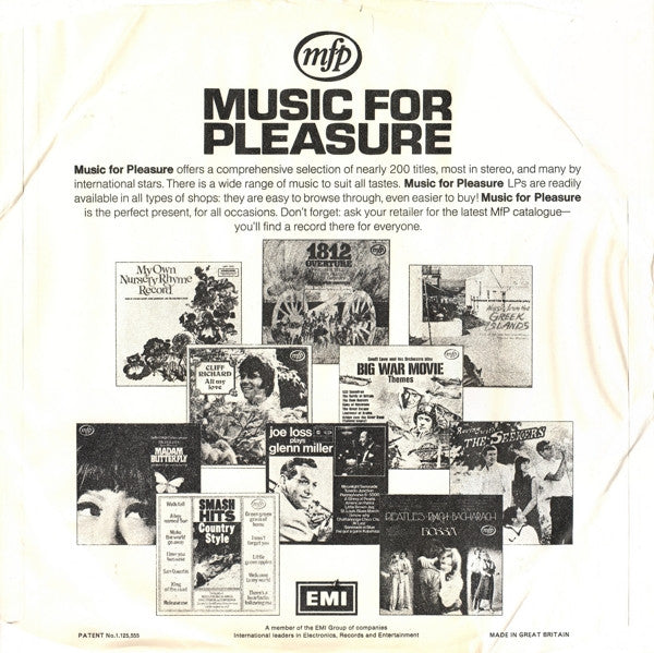 Strings For Pleasure - Strings For Pleasure Play The Best Of Bacharach (Vinyl) Image