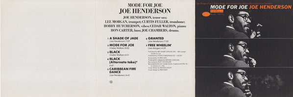 Joe Henderson - Mode For Joe (CD) Image