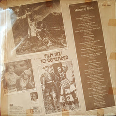 Hansraj Behl - Film Hits to Remember (Vinyl) Image