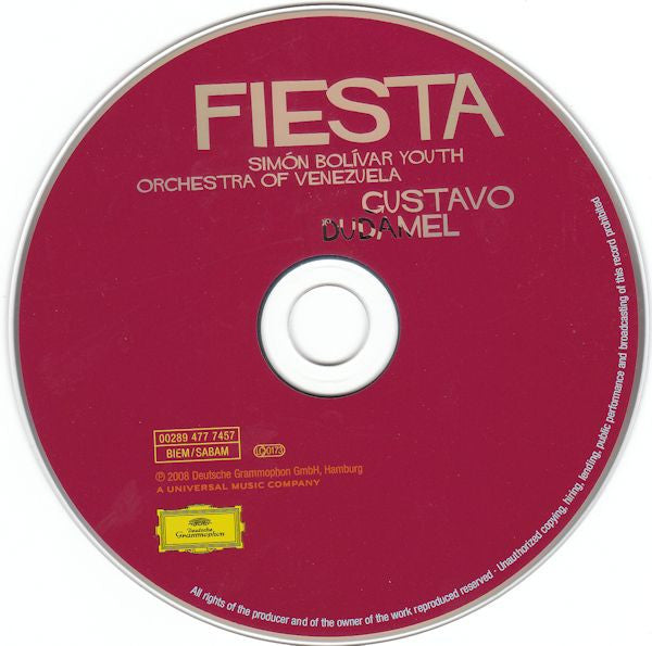 Simón Bolívar Youth Orchestra Of Venezuela, Gustavo Dudamel - Fiesta (CD)