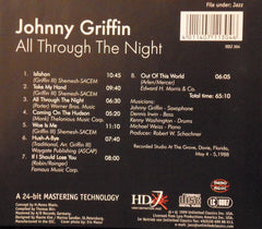 Johnny Griffin - All Through The Night (CD) Image