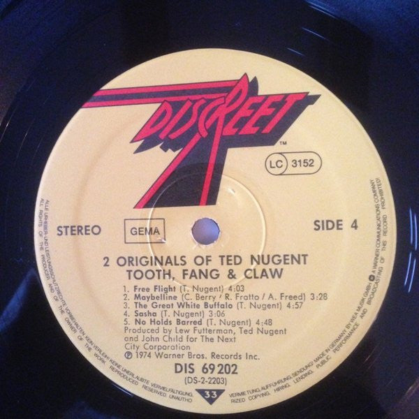 Ted Nugent - 2 Originals Of Ted Nugent (Vinyl) (2 LP) Image