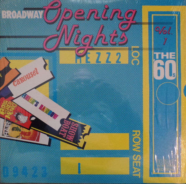 Various - Broadway Opening Nights - Vol. 1 (Vinyl) Image
