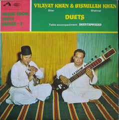 Vilayat Khan & Bismillah Khan, Shanta Prasad - Duets (Vinyl) Image