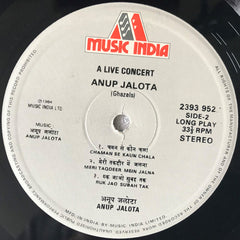 Anup Jalota - A Live Concert (Ghazals) (Vinyl) Image