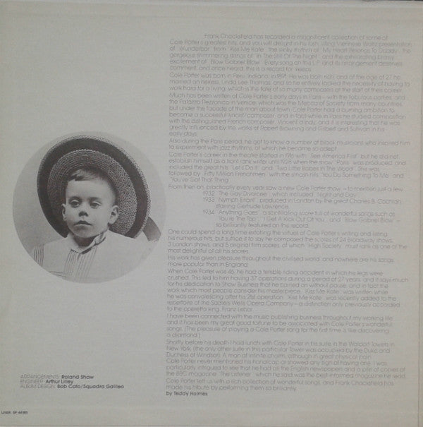 Frank Chacksfield & His Orchestra - The Music Of Cole Porter (Vinyl) Image