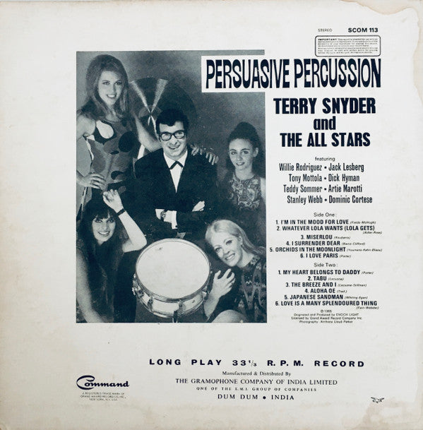 Terry Snyder And The All Stars - Persuasive Percussion (Vinyl)