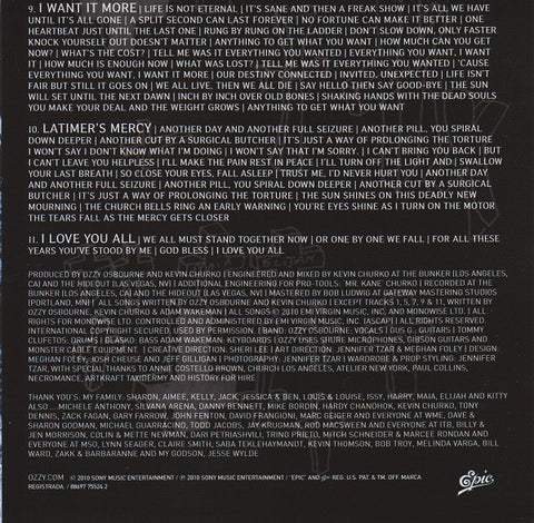 ozzy osbourne scream recenzja ozzy osbourne scream recenzja