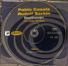 Ludwig van Beethoven, Pablo Casals, Rudolf Serkin - The Complete Cello Sonatas, Seven Variations WoO.46, Twelve Variations WoO.66,  (CD) (2)