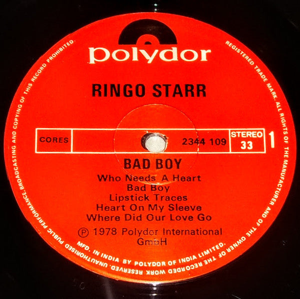 Ringo Starr - Bad Boy (Vinyl)