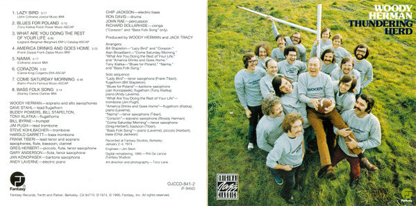 Woody Herman - Thundering Herd (CD)