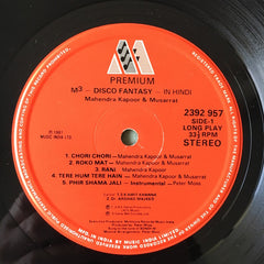 Musarrat Nazir & Mahendra Kapoor - M3 Disco Fantasy In Hindi (Vinyl)