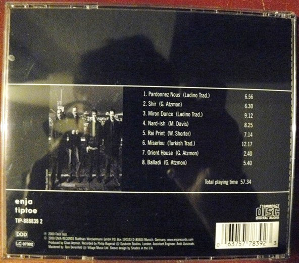 Gilad Atzmon & The Orient House Ensemble - Gilad Atzmon & The Orient House Ensemble (CD) Image