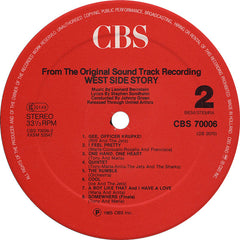 Various - West Side Story (The Original Sound Track Recording) (Vinyl) Image