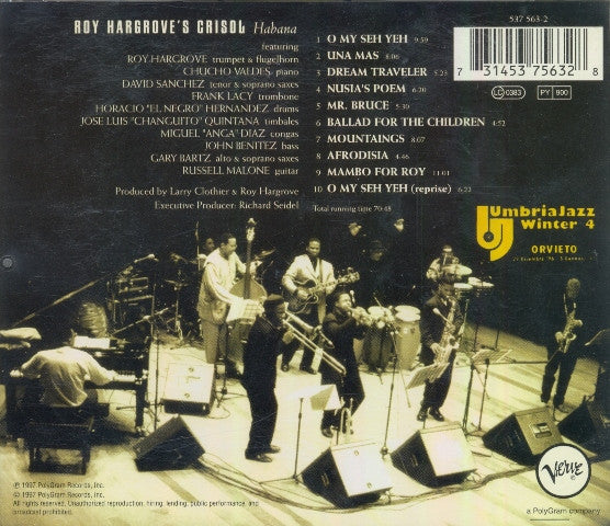 Roy Hargrove's Crisol - Habana (CD) Image