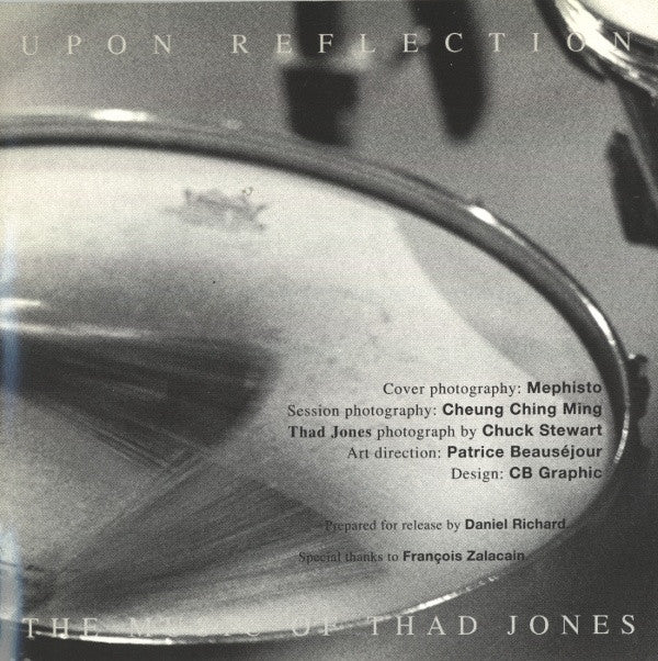 Hank Jones with Elvin Jones and George Mraz - Upon Reflection - The Music Of Thad Jones (CD) Image