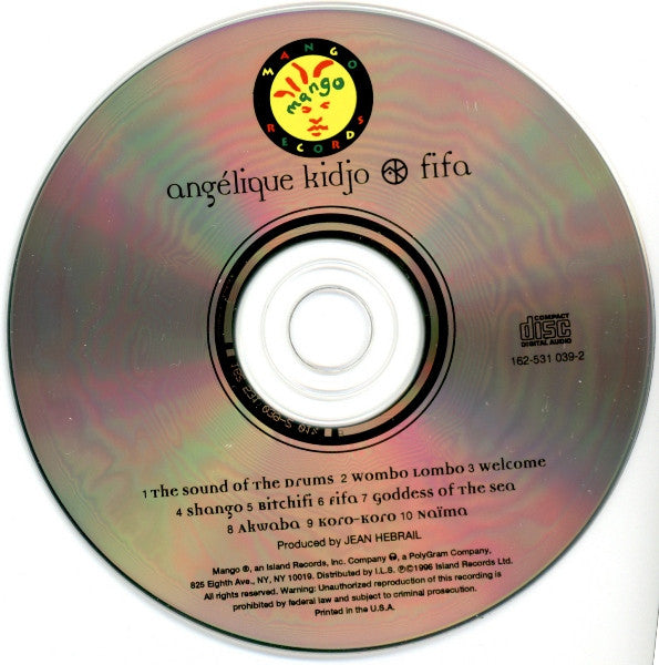 AngÃ©lique Kidjo - Fifa (CD) Image