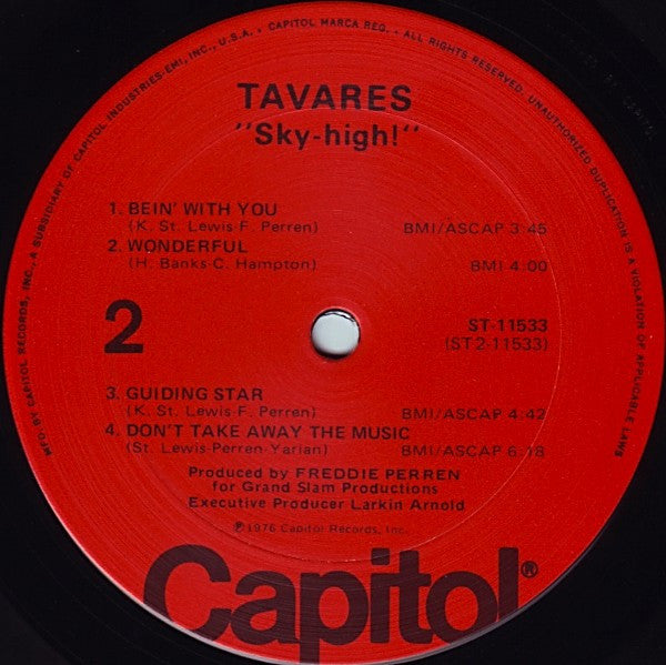 Tavares - Sky-High! (Vinyl) Image
