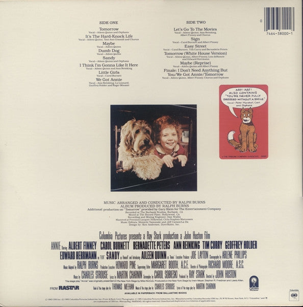 Various - Annie - Original Motion Picture Soundtrack (Vinyl)