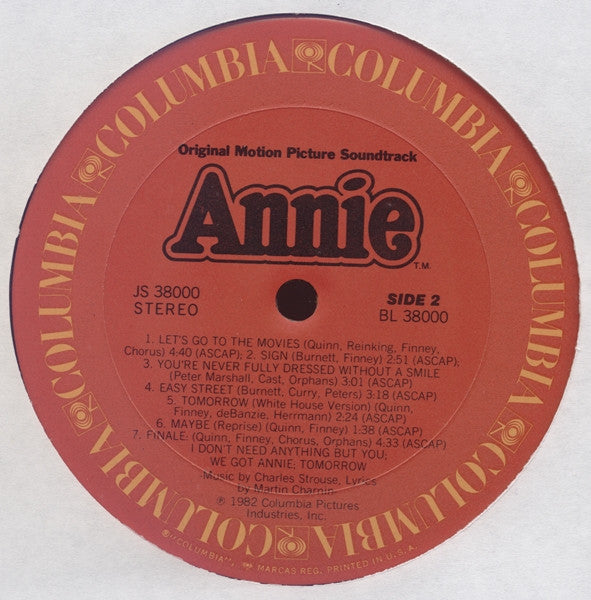 Various - Annie - Original Motion Picture Soundtrack (Vinyl)
