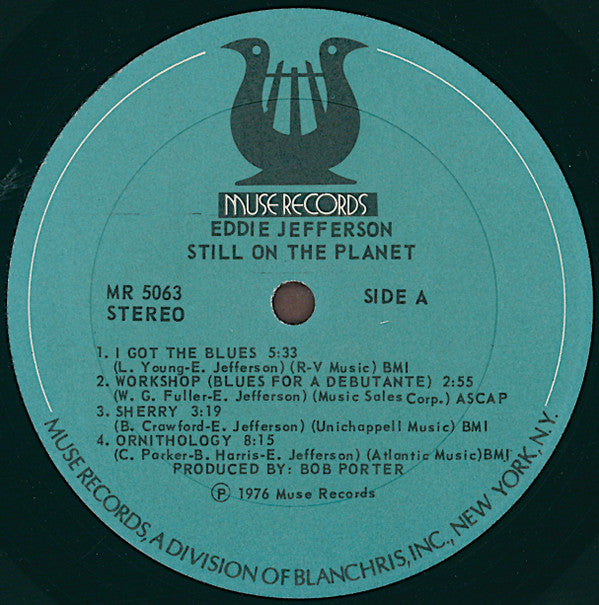 Eddie Jefferson - Still On The Planet (Vinyl)
