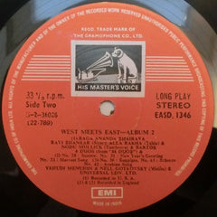 Yehudi Menuhin & Ravi Shankar - West Meets East Album 2 (Vinyl)