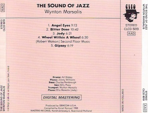 Wynton Marsalis - The Sound Of Jazz - Wynton Marsalis (CD) Image