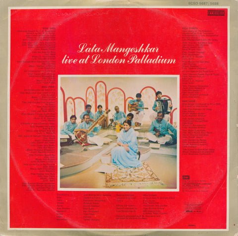 Lata Mangeshkar - Lata Mangeshkar Live At The London Palladium (Vinyl) (2)