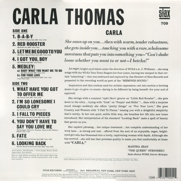 Carla Thomas - Carla (Vinyl)