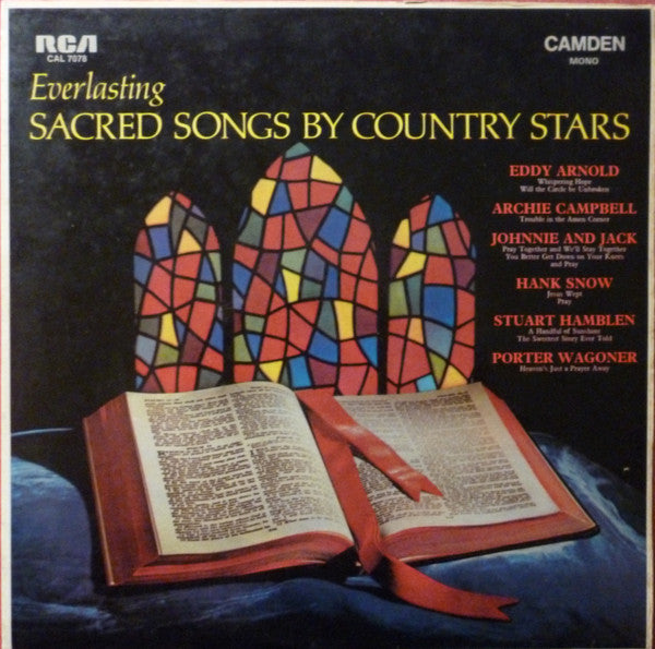 Various - Everlasting Sacred Songs By Country Stars (Vinyl)