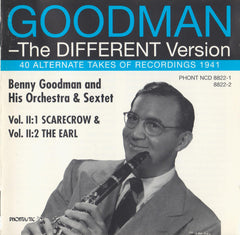 Benny Goodman - The Different Version, Vol. II: 40 Alternate Takes Of Recordings 1941 (CD) (2 CD) Image