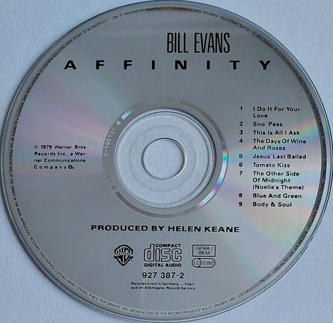 Bill Evans, Toots Thielemans - Affinity (CD) Image