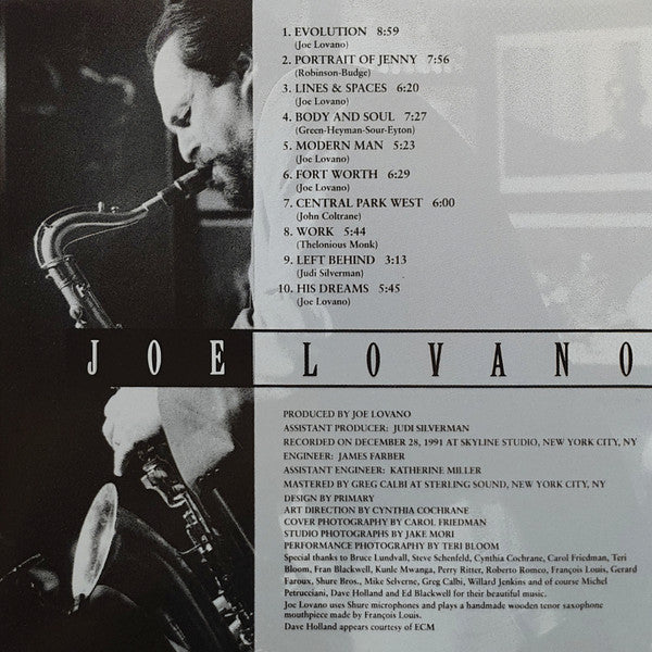 Joe Lovano - From The Soul (CD) Image