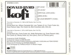 Donald Byrd - Kofi (CD) Image