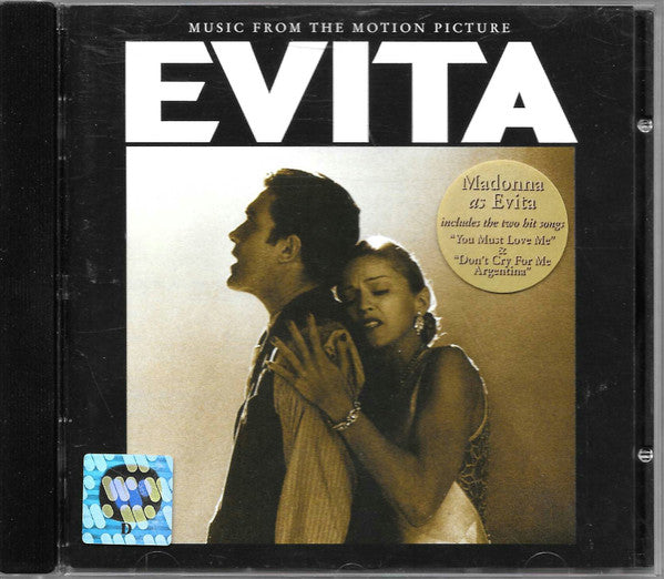 Andrew Lloyd Webber And Tim Rice - Evita (Music From The Motion Picture) (CD) Image