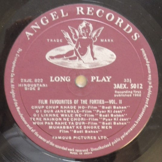 Various - Film Favourites Of The Forties - Vol. II (Vinyl) Image