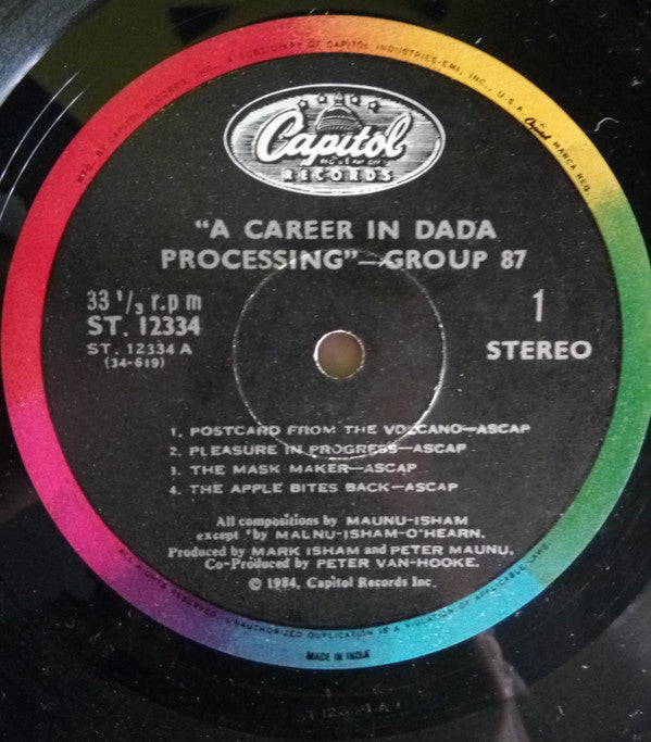 Group 87 - A Career In Dada Processing (Vinyl) Image