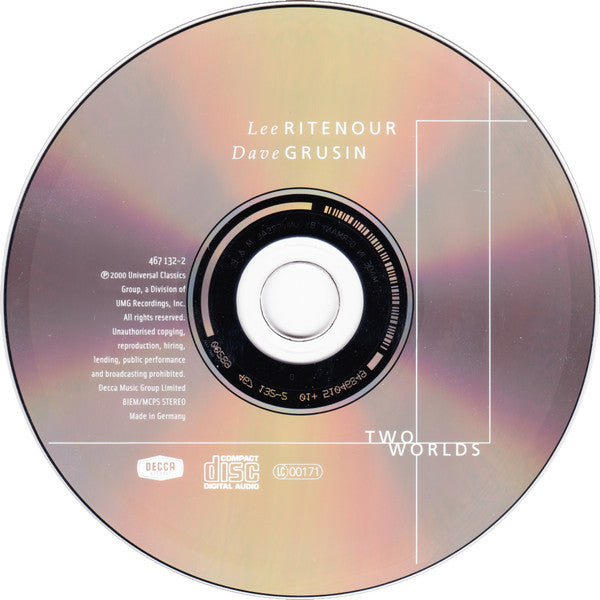 Lee Ritenour & Dave Grusin - Two Worlds (CD) Image