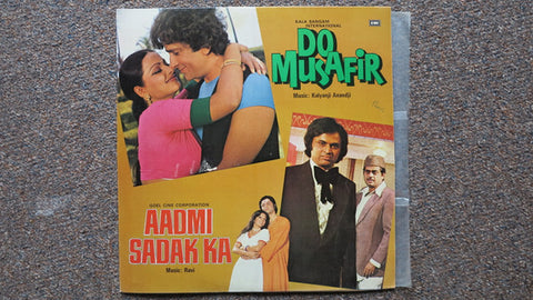 Ravi / Kalyanji-Anandji - Aadmi Sadak Ka / Do Musafir (Vinyl)