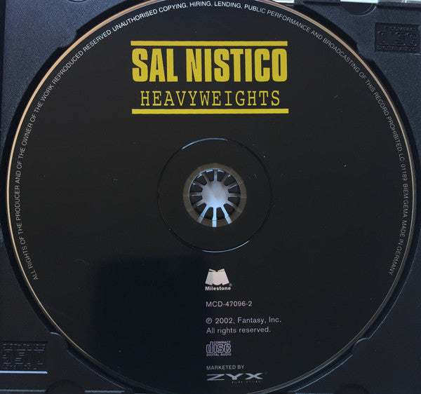 Sal Nistico - Heavyweights (CD) Image