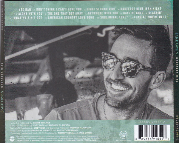 Jake Owen - Greatest Hits (CD)