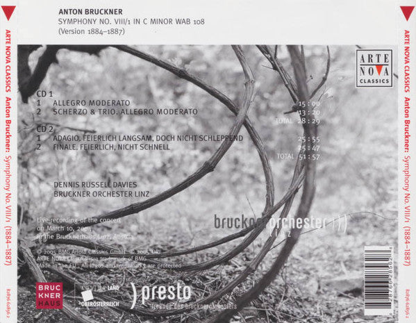 Anton Bruckner, Dennis Russell Davies, Bruckner Orchestra Linz - Symphony No. 8 (CD) (2)