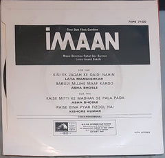 R. D. Burman - Imaan (45-RPM)