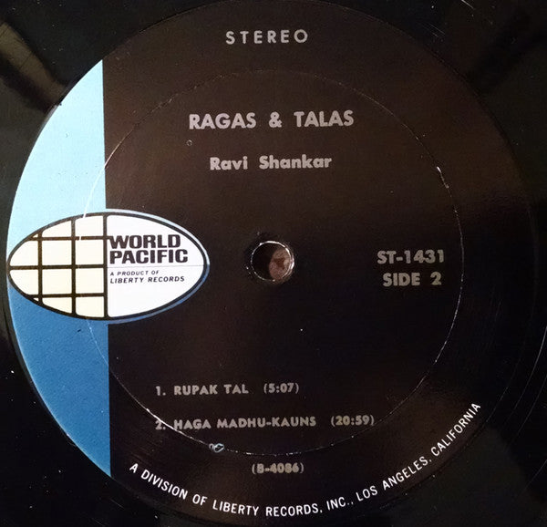 Ravi Shankar, Alla Rakha - Rāgas & Tālas (Vinyl)