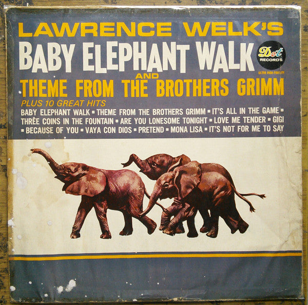 Lawrence Welk - Lawrence Welk's Baby Elephant Walk And Theme From The Brothers Grimm (Vinyl)