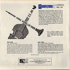 Bismillah Khan, V. G. Jog - Jugalbandi - Shehnai & Violin (Vinyl) Image