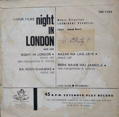 Laxmikant-Pyarelal - Night In London (45-RPM)