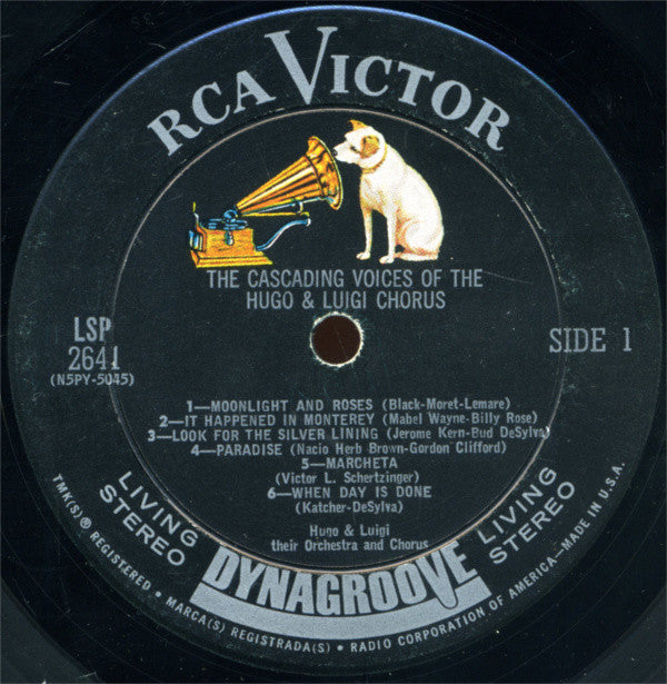 Hugo & Luigi Chorus - The Cascading Voices Of The Hugo & Luigi Chorus (Vinyl) Image